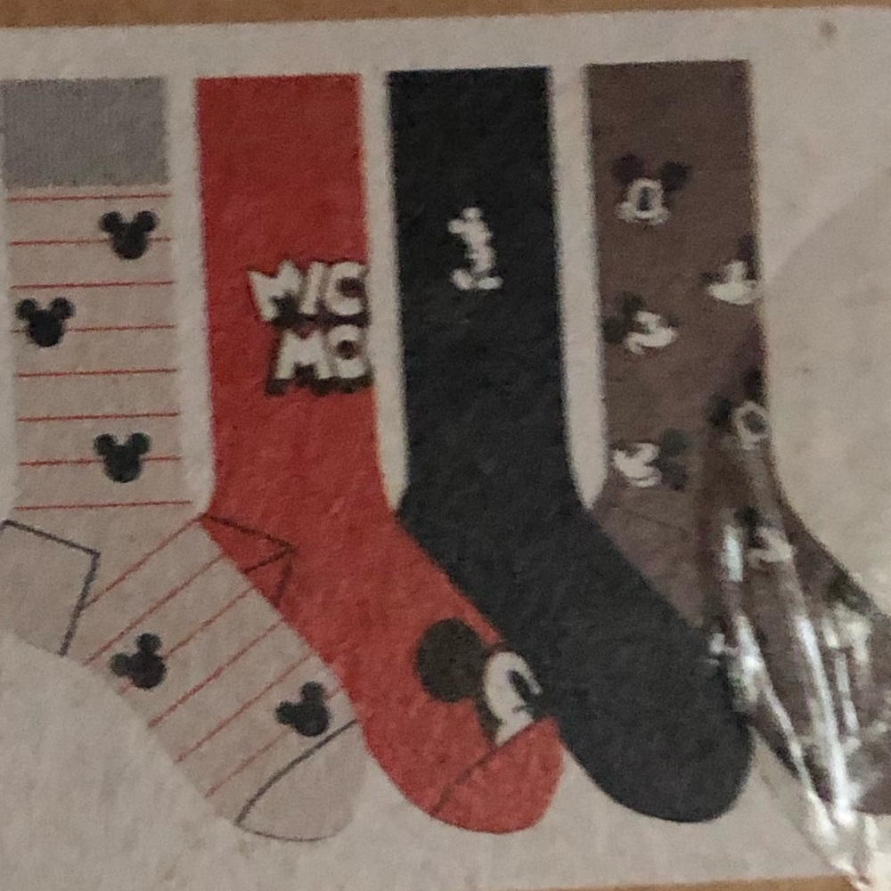 Mickey Mouse Crew Socks